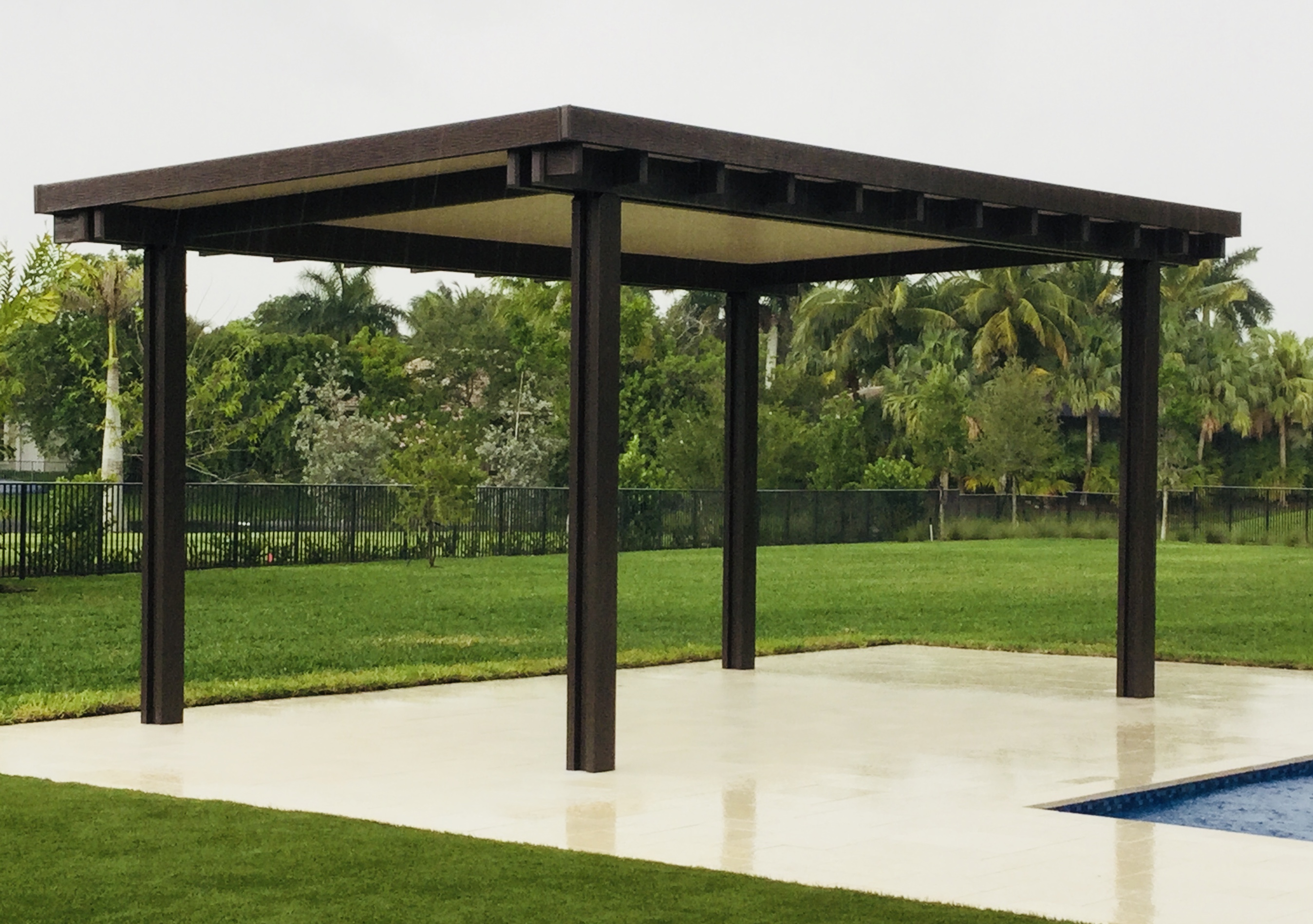 free standing pergola
